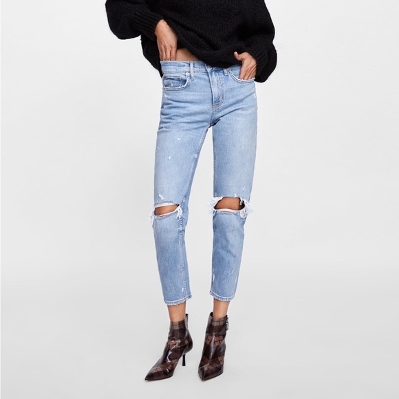 Zara Slim Boyfriend Jean - Picture 1 of 7